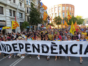 Diada Nacional 2022. Manifestació unitària per la Independència