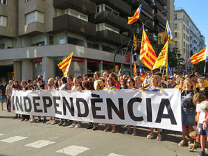 Diada Nacional 2022. Manifestació unitària per la Independència