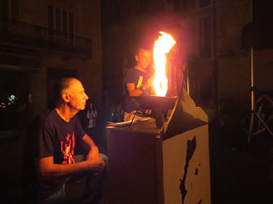 Diada Nacional 2022. XV Marxa de Torxes de Girona pels carrers del Barri Vell de Girona