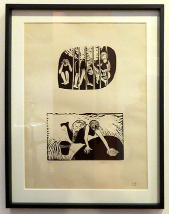 Els fills tancats i dona que frega. Esther Boix Pons. 1966