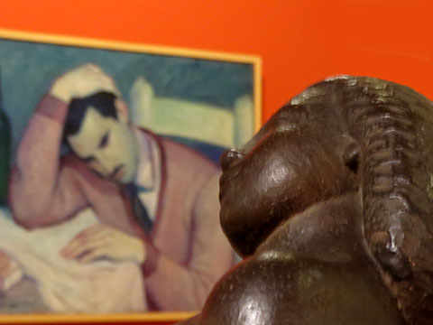 Una sala de l'exposició