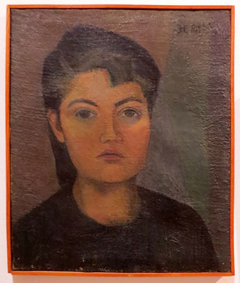 Autoretrat. Esther Boix Pons. 1952