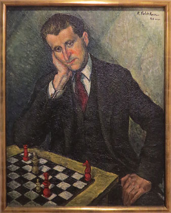 Retrat de Josep Maria Garrut. Ramon Folch Roca. 1950