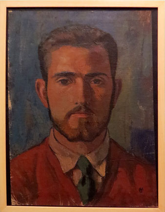 Retrat de Domènec Fita. Albert García &Aacuute;lvarez. Ca. 1950