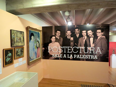 Una sala de l'exposició