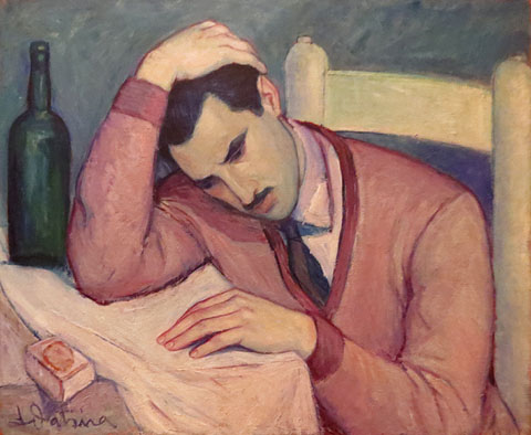 Figura masculina. Joaquim Datsira Prun&eacute;s. Ca. 1948