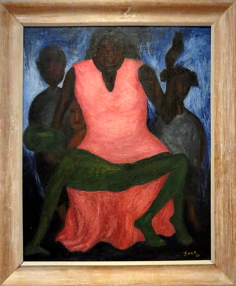 Darío Suró. 'Piedad', 1951. Oli sobre tela