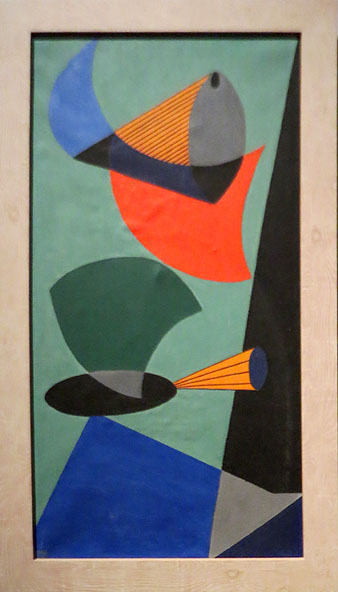 Alberto Villarreal. 'Composici&oacute;n', 1951. Oli sobre tela