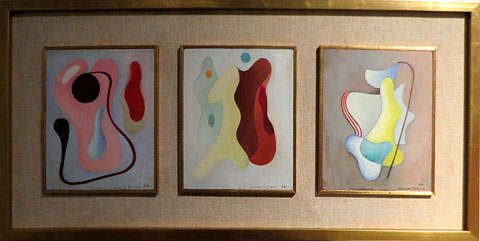 Carla Prina. Sense t&iacute;tol, 1943, 1944 i 1946. Oli sobre fusta