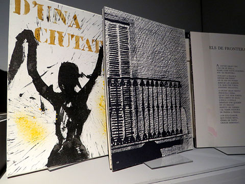 'D'una ciutat'. Llibre de poemes de Rafael Santos Torroella il&middot;lustrats per Jordi Cur&oacute;s (pr&ograve;leg de Mari&agrave;Manent), Joan Morral, Terrassa, 1977