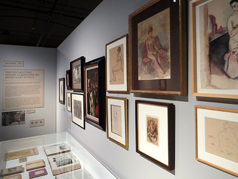 Una de les sales de l'exposici&oacute;