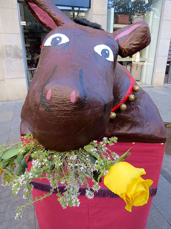 La Mulassa de la Colla Gegantera dels Alegres de Reus