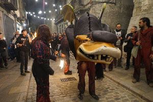 Fires de Sant Narc&iacute;s 2022. Drakofarra amb Fal&middot;lera Gironina