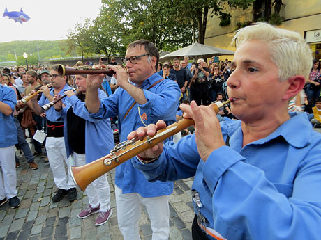 Fires 2022. Els Castells de Vigília amb els Marrecs de Salt, Castellers de l'Alt Maresme i la Colla Castellera Esperxats de l'Estany