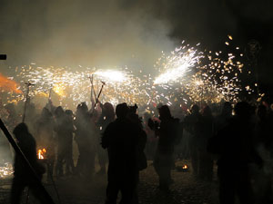 Fires de Sant Narcís 2022. El correfoc amb els Diables de l'Onyar