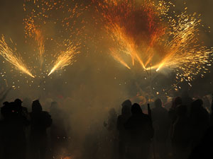 Fires de Sant Narcís 2022. El correfoc amb els Diables de l'Onyar