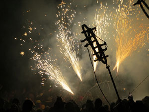 Fires de Sant Narcís 2022. El correfoc amb els Diables de l'Onyar