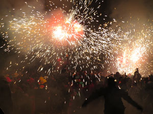 Fires de Sant Narcís 2022. El correfoc amb els Diables de l'Onyar