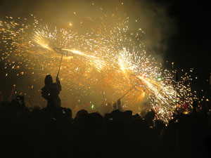 Fires de Sant Narcís 2022. El correfoc amb els Diables de l'Onyar