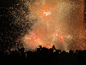 Fires de Sant Narcís 2022. El correfoc amb els Diables de l'Onyar