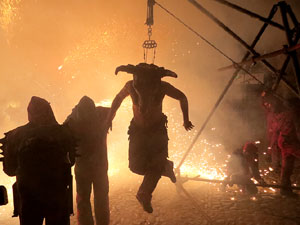 Fires de Sant Narcís 2022. El correfoc amb els Diables de l'Onyar
