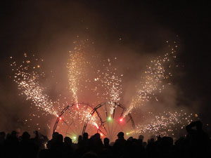Fires de Sant Narcís 2022. El correfoc amb els Diables de l'Onyar
