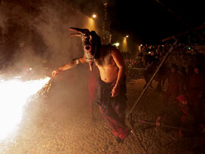 Fires de Sant Narcís 2022. El correfoc amb els Diables de l'Onyar