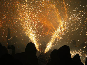 Fires de Sant Narcís 2022. El correfoc amb els Diables de l'Onyar