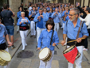Fires de Sant Narcís 2022. Diada castellera amb Marrecs de salt, Minyons de Terrassa i Capgrossos de Mataró