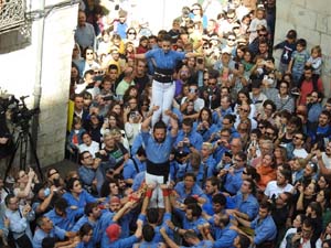 Fires de Sant Narcís 2022. Diada castellera amb Marrecs de salt, Minyons de Terrassa i Capgrossos de Mataró