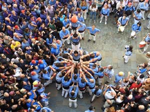 Fires de Sant Narcís 2022. Diada castellera amb Marrecs de salt, Minyons de Terrassa i Capgrossos de Mataró