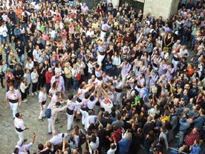 Fires de Sant Narcís 2022. Diada castellera amb Marrecs de salt, Minyons de Terrassa i Capgrossos de Mataró