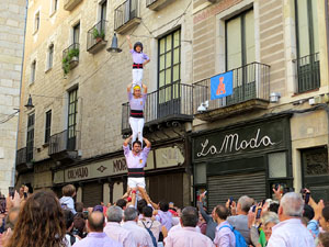 Fires de Sant Narcís 2022. Diada castellera amb Marrecs de salt, Minyons de Terrassa i Capgrossos de Mataró