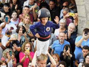 Fires de Sant Narcís 2022. Diada castellera amb Marrecs de salt, Minyons de Terrassa i Capgrossos de Mataró