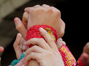 Fires de Sant Narcís 2022. Diada castellera amb Marrecs de salt, Minyons de Terrassa i Capgrossos de Mataró