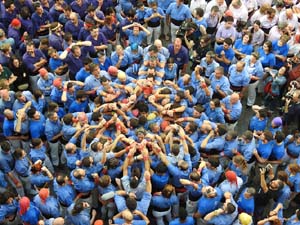 Fires de Sant Narcís 2022. Diada castellera amb Marrecs de salt, Minyons de Terrassa i Capgrossos de Mataró