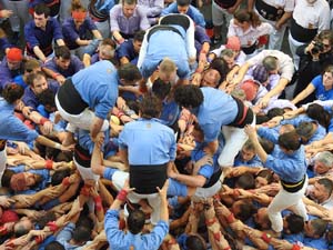 Fires de Sant Narcís 2022. Diada castellera amb Marrecs de salt, Minyons de Terrassa i Capgrossos de Mataró