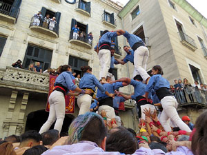 Fires de Sant Narcís 2022. Diada castellera amb Marrecs de salt, Minyons de Terrassa i Capgrossos de Mataró