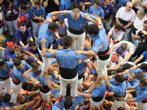 Fires de Sant Narcís 2022. Diada castellera amb Marrecs de salt, Minyons de Terrassa i Capgrossos de Mataró