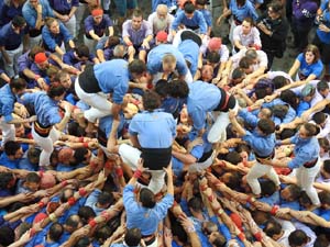 Fires de Sant Narcís 2022. Diada castellera amb Marrecs de salt, Minyons de Terrassa i Capgrossos de Mataró