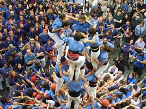 Fires de Sant Narcís 2022. Diada castellera amb Marrecs de salt, Minyons de Terrassa i Capgrossos de Mataró