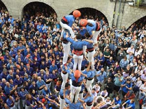 Fires de Sant Narc&iacute;s 2022. Diada castellera amb Marrecs de salt, Minyons de Terrassa i Capgrossos de Matar&oacute;