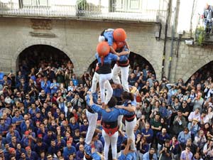 Fires de Sant Narc&iacute;s 2022. Diada castellera amb Marrecs de salt, Minyons de Terrassa i Capgrossos de Matar&oacute;
