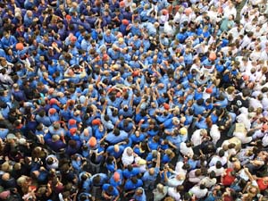 Fires de Sant Narc&iacute;s 2022. Diada castellera amb Marrecs de salt, Minyons de Terrassa i Capgrossos de Matar&oacute;