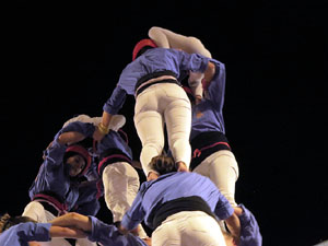 Fires de Sant Narcís 2022. Pilar a les escales de la Catedral