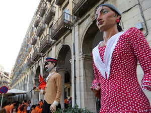 Fires de Sant Narcís 2022. El pregó. Cercaviles de gegants i capgrossos