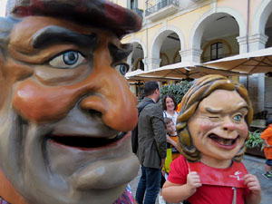 Fires de Sant Narcís 2022. El pregó. Cercaviles de gegants i capgrossos