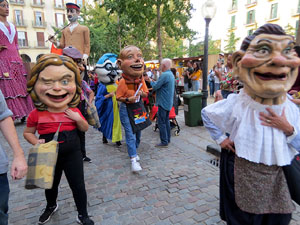 Fires de Sant Narcís 2022. El pregó. Cercaviles de gegants i capgrossos