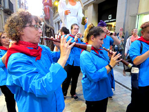 Fires de Sant Narc&iacute;s 2022. El preg&oacute;. Cercaviles de gegants i capgrossos