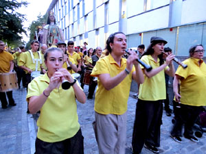 Fires de Sant Narc&iacute;s 2022. El preg&oacute;. Cercaviles de gegants i capgrossos